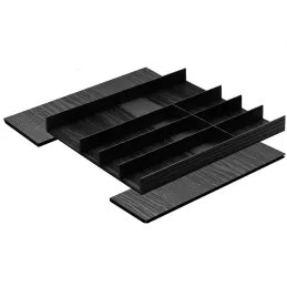Range-couverts pour tiroir LiniQ 500 - 600 mm / Frêne noir