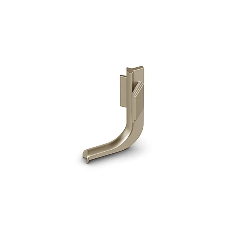 Raccord d’angle intérieur à 90° pour profil SECRET L – acier inoxydable
