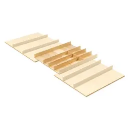 Range-couverts pour tiroir LiniQ 1000 - 1200 mm / Chêne clair