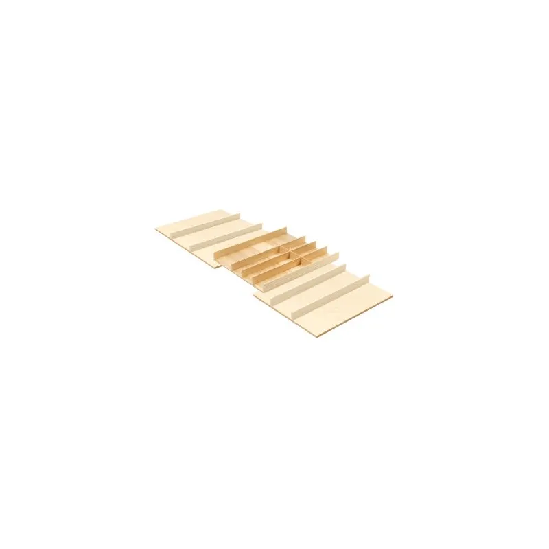 Range-couverts pour tiroir LiniQ 1000 - 1200 mm / Chêne clair