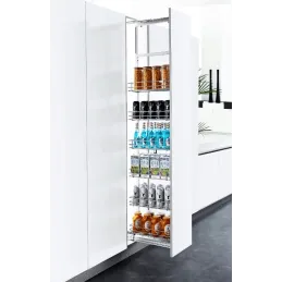 Support alimentaire KOMFORT 1270 - 1570 mm avec amortissement / Chrome