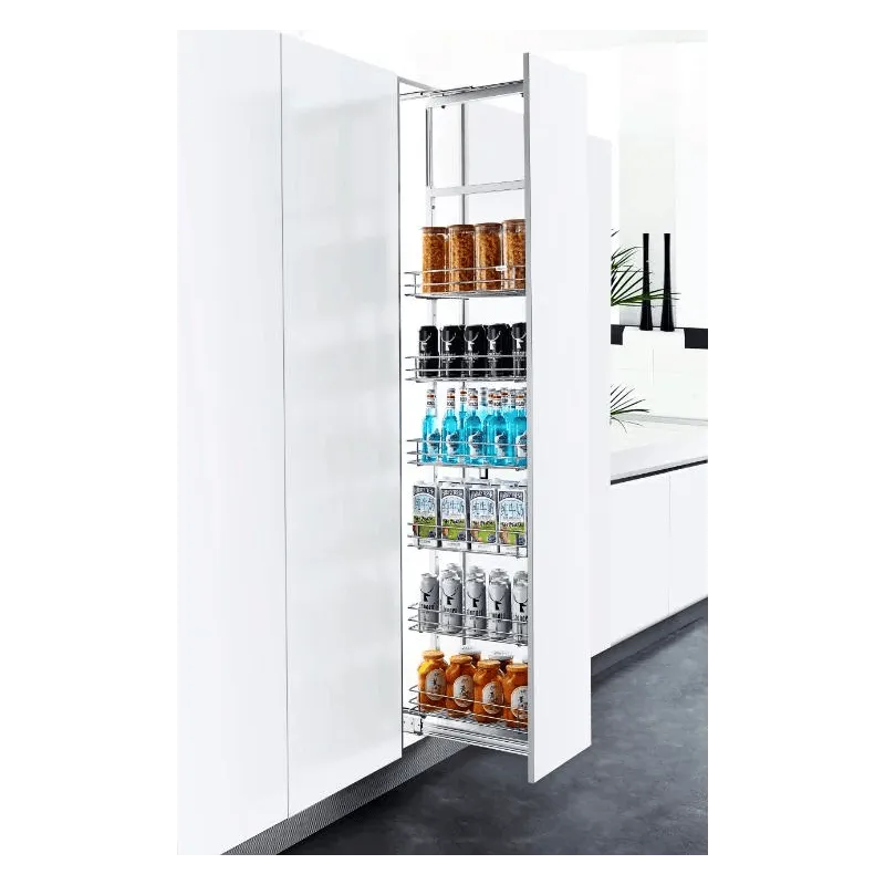 Support alimentaire KOMFORT 1270 - 1570 mm avec amortissement / Chrome