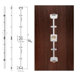 Barre d’expansion anti-affaissement pour porte