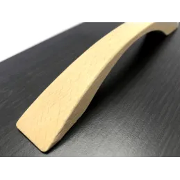 Poignée en bois GALEOS / Hêtre verni