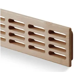 Grille d’aération en bois ALFA / Chêne