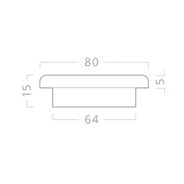 Grille d’aération en bois BETA / Chêne