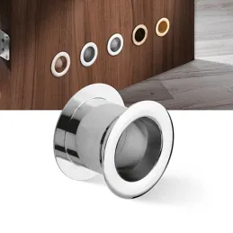 Aérateur de porte métallique 40 mm / Chrome brillant