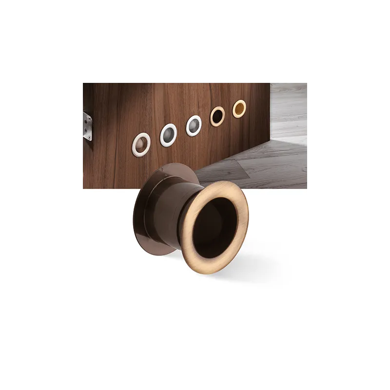 Ventilateur métallique pour porte 40 mm / Bronze