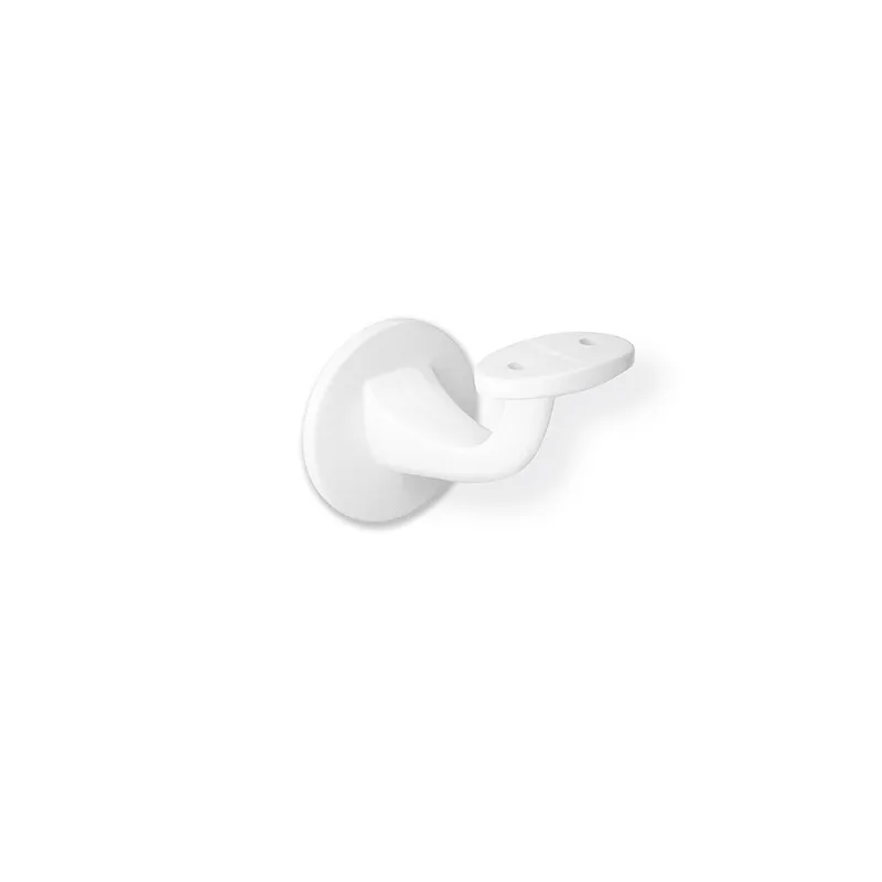 Support de main courante pour garde-corps peint / Blanc
