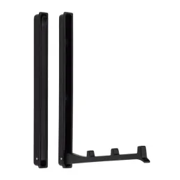 Patère escamotable à encastrer VERNON Maxi / Noir mat