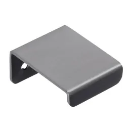 Poignée de chant de porte AEROS / Anthracite clair