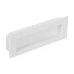 Poignée à encastrer MALI / Blanc mat