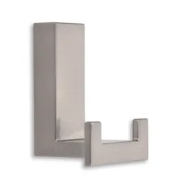 Patère SILVIA Mini / nickel brossé