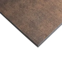 Plan de travail compact FUNDERMAX Patina Bronze / Âme noire