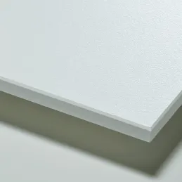 Plan de travail compact FUNDERMAX blanc / âme blanche