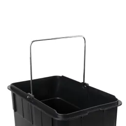 Poubelle GALEON 3 x 9 L / Acier inoxydable
