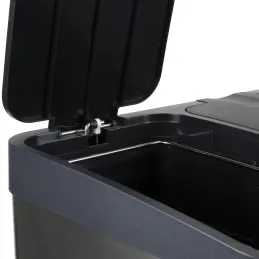 Poubelle GALEON 3 x 9 L / Acier inoxydable