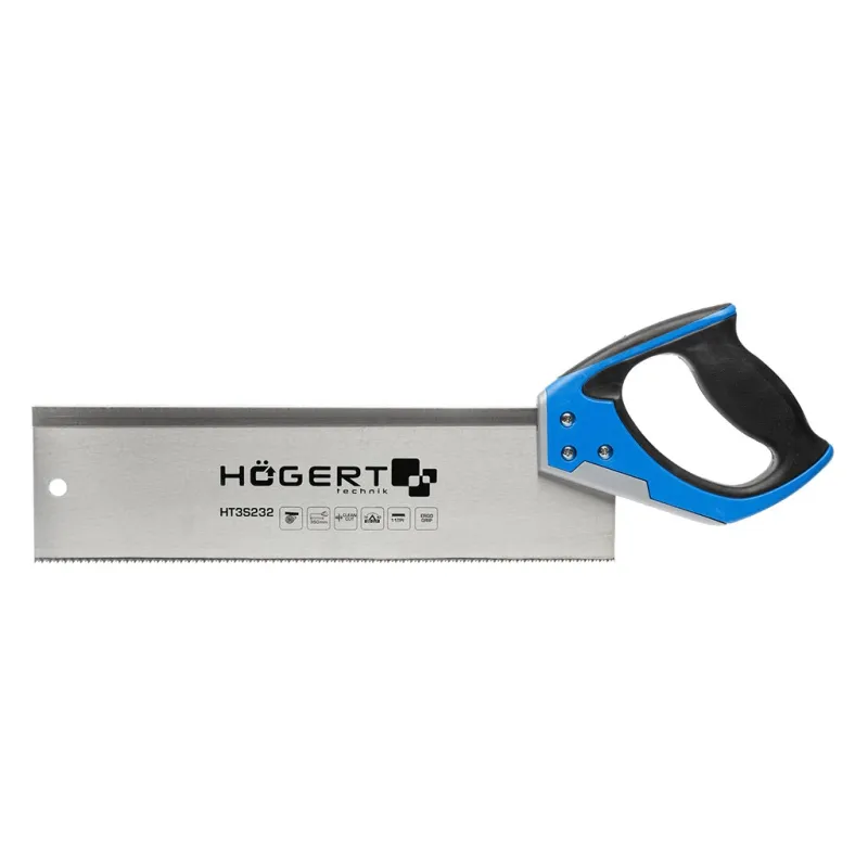 Scie à main pour bois et panneaux de particules 350 mm HOGERT