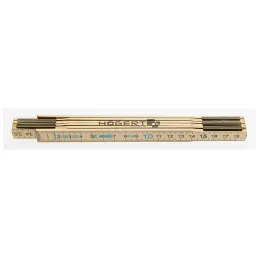 Mètre pliant en bois HOGERT
