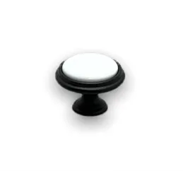 Bouton de meuble FRESNO / Noir