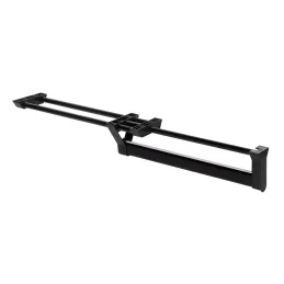 Porte-cintres coulissant 425 mm ELEMENT / Noir mat