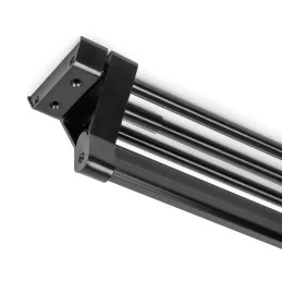 Porte-cintres coulissant 425 mm ELEMENT / Noir mat
