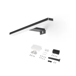 Luminaire LED de salle de bains LEON / Noir mat