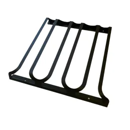 Porte-verres à trois rangées EXCLUSIVE / Noir mat
