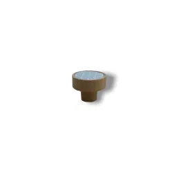 Bouton de meuble en bois ARSIA / Hêtre – bleu