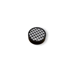 Bouton de meuble en bois ARSIA / Noir – motif design