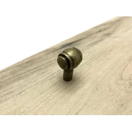Bouton RUSTICALE / Aspect vieux laiton