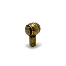 Bouton RUSTICALE / Aspect vieux laiton