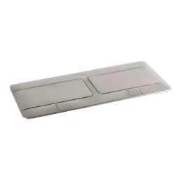 Prise électrique escamotable POP-UP double 4x230V / Acier inoxydable