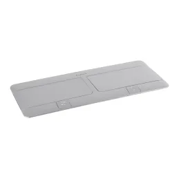 Prise électrique escamotable POP-UP double 4x230V / Aluminium