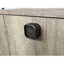 Bouton de meuble LOGAN / Vieux argent
