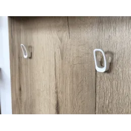 Bouton de meuble ARNO / Blanc mat
