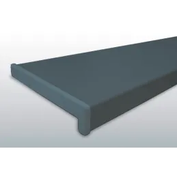 Jeu d’embouts pour appuis de fenêtre en PVC – paire / anthracite
