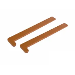 Set d’embouts pour appuis de fenêtre en PVC – paire / Beige