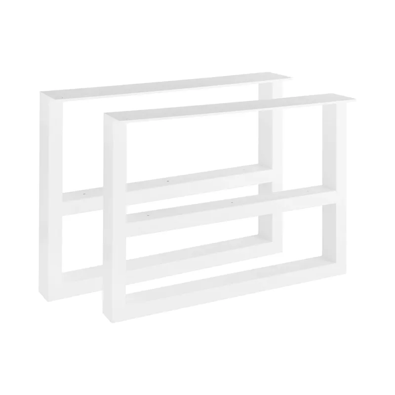 Pieds pour table de conférence EUROS / Blanc mat**