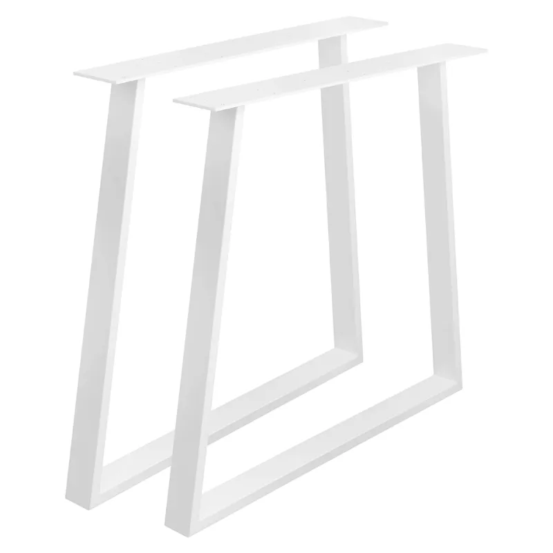 Pieds de table MONO – paire / Blanc mat
