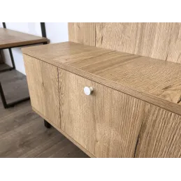 Poignée bouton HELGA / Blanc brillant