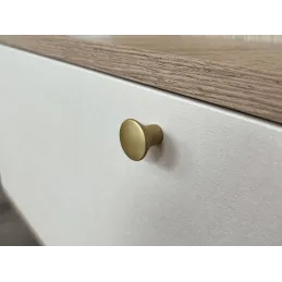 Bouton de meuble HELGA / Or mat satiné