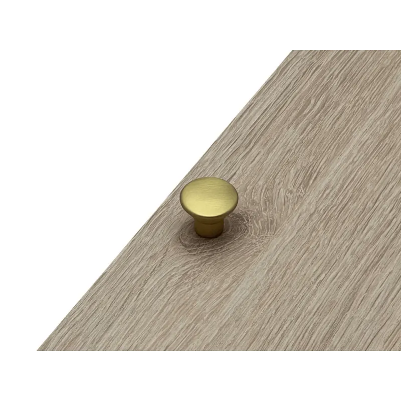 Bouton de meuble HELGA / Or mat satiné