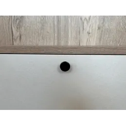 Bouton de meuble HELGA / Noir brillant