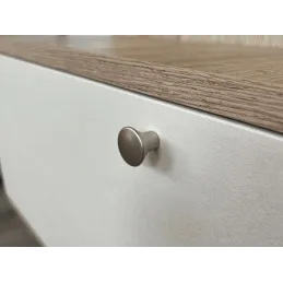 Bouton de meuble HELGA / Nickel mat‑ velours