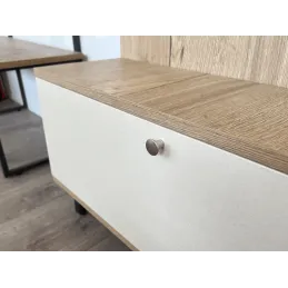 Bouton de meuble HELGA / Nickel mat‑ velours