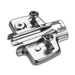 Cale pour charnières avec excentrique 3D et chevilles HETTICH CLIP