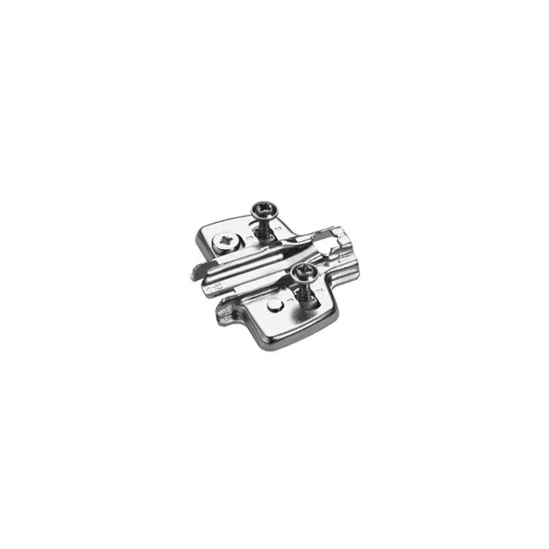 Cale pour charnières avec excentrique 3D et chevilles HETTICH CLIP