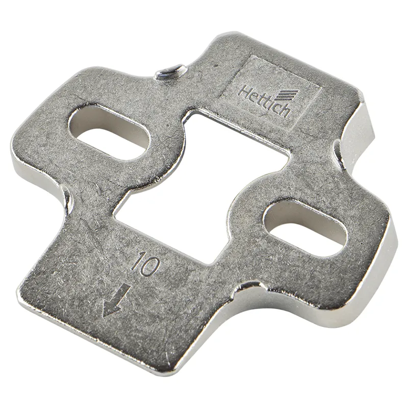 Cale d’angle pour charnières HETTICH
