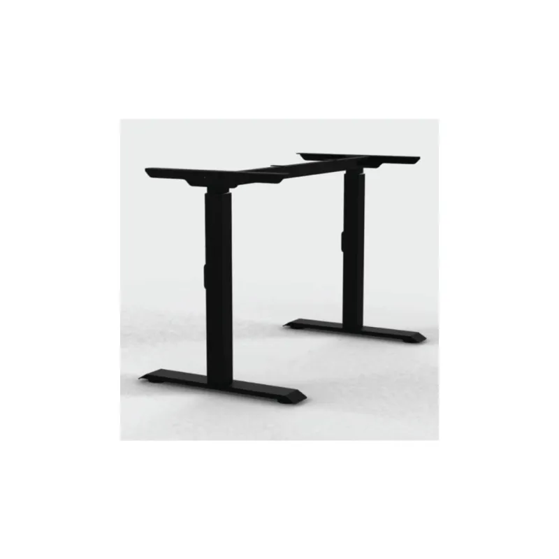 Structure de bureau réglable en hauteur COLORADO / Noir mat